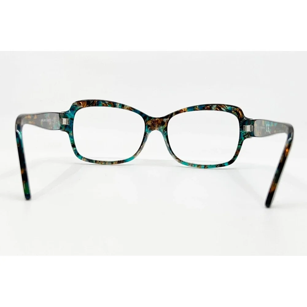 Kirkland Signature Eyeglasses Womens Teal Tortoise Alium 52-16-138